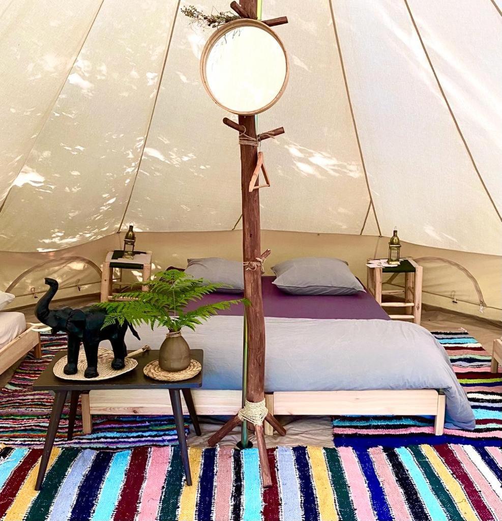Le Travers Ajoux - Camping Gite Evenement Exteriér fotografie