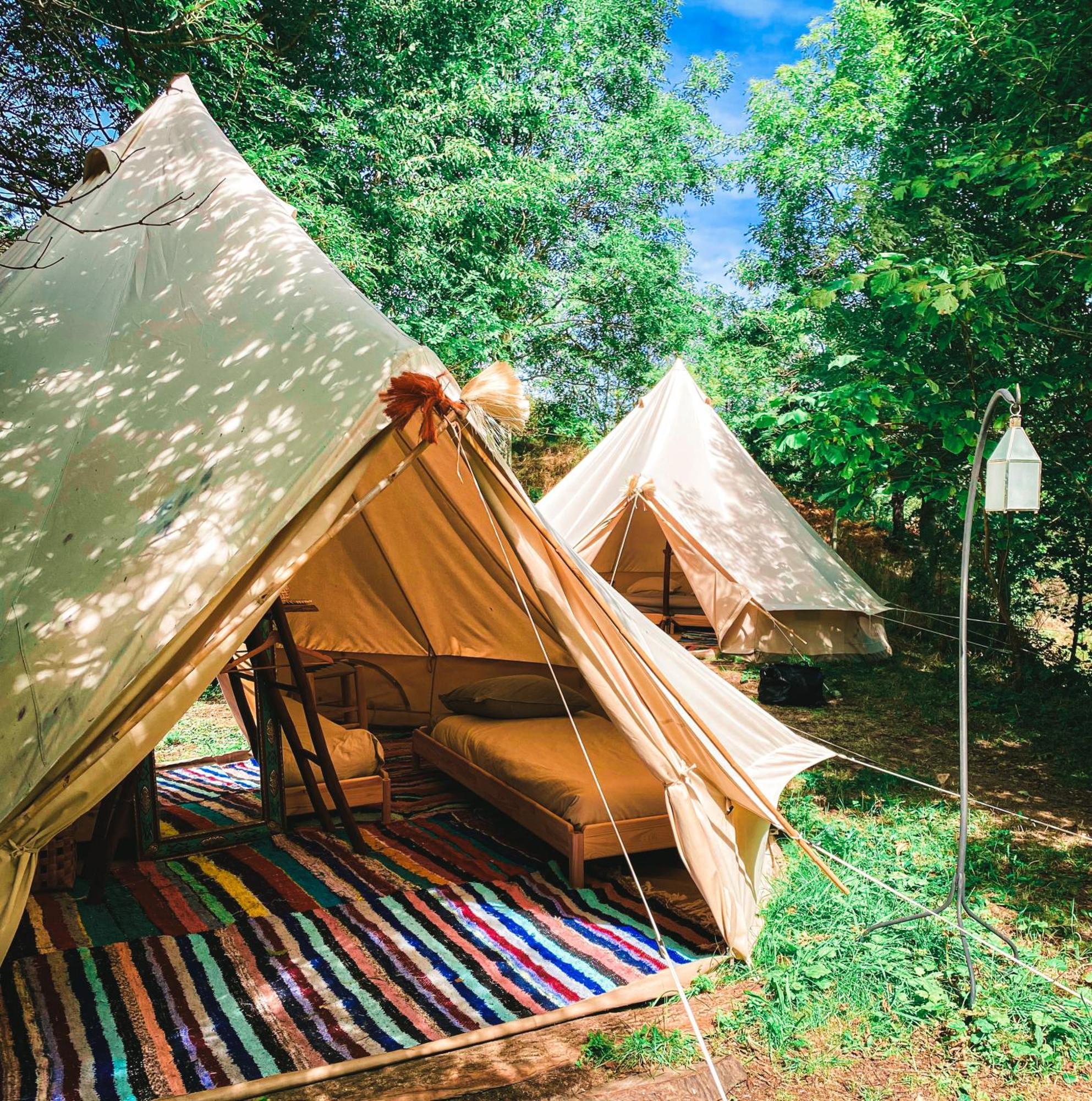 Le Travers Ajoux - Camping Gite Evenement Exteriér fotografie